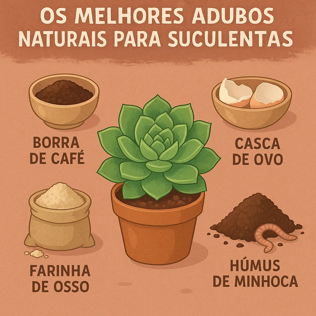 Os Melhores Adubos Naturais para Suculentas